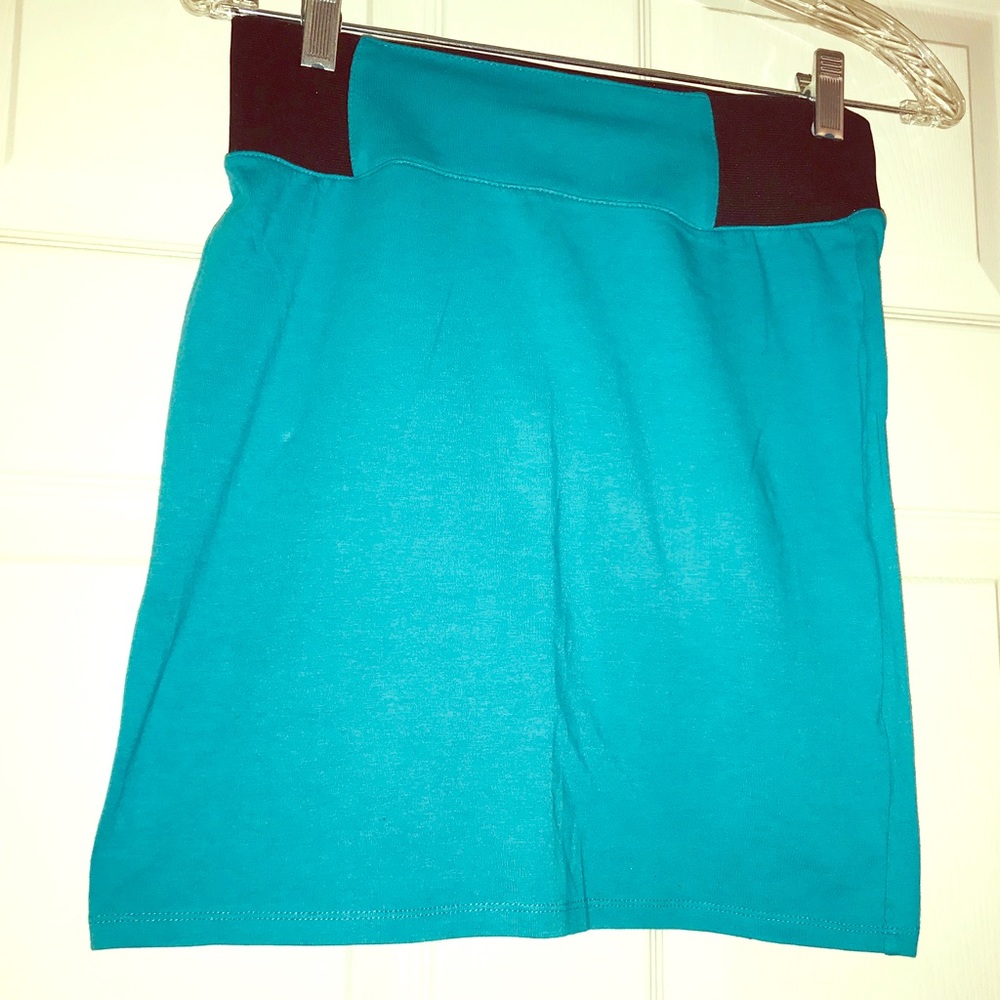🔥Xhilaration Bodycon Mini Blue Short Stretch, S